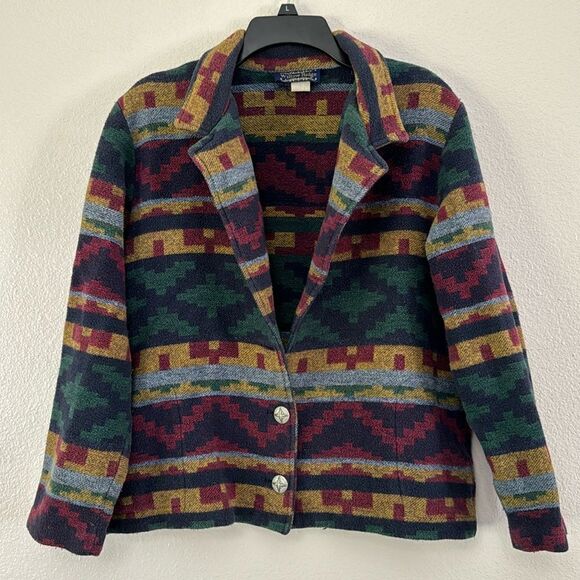 Vintage Willow Ridge Wool Blend Cardigan Size 14T - Picture 1 of 3